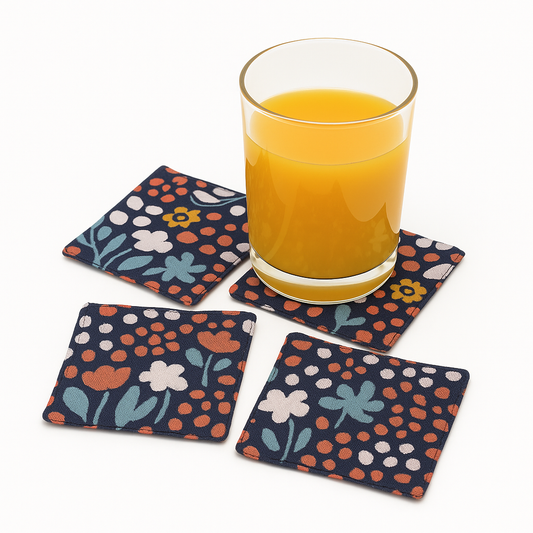 Midnight Garden DIY Coaster Sewing Kit